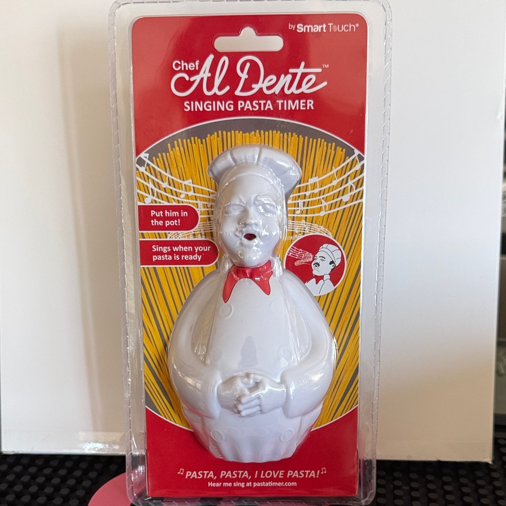 Chef Al Dente Singing Pasta Timer - NEW IN BOX - Picture 1 of 3